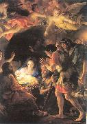 MENGS, Anton Raphael The Adoration of the Shepherds oil painting reproduction